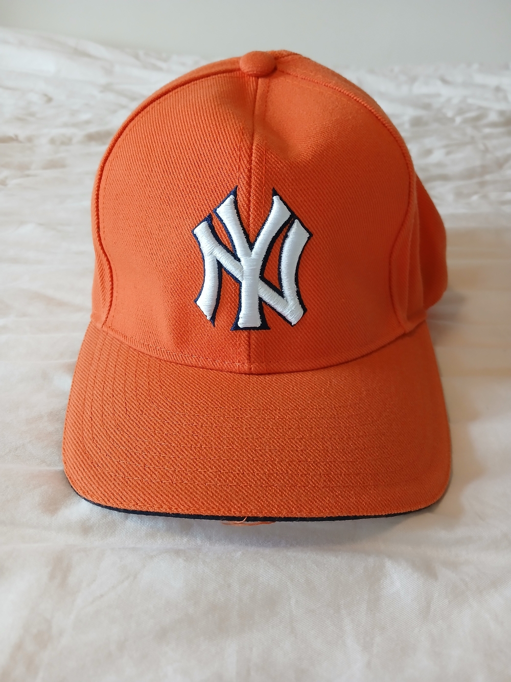 New York Yankees Orange Baseball Cap Brand New M/L Size